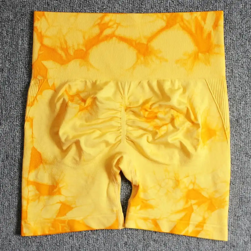 SHORT YOGA SEAMLESS TIE DYE - 24 Modelos