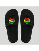 Chinelo Slide Pega A Visão Reggae - Preto