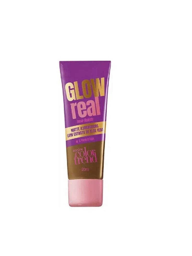 Base Liquida Olor Trent Glow Real  520nq Marrom Escuro 20ml