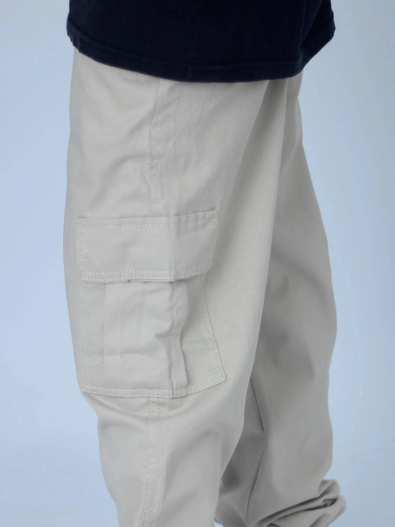 Calça Hilf Cargo Areia Sarja