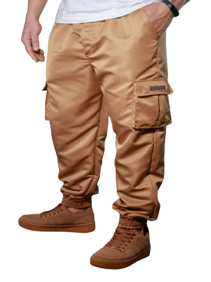 Calça Cargo Jogger Hunter Bege