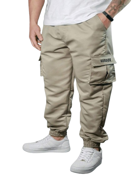 Calça Cargo Jogger Hunter Cáqui