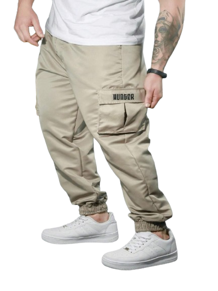 Calça Cargo Jogger Hunter Cáqui