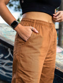 Calça Dazz Over Cargo Sarja Bege