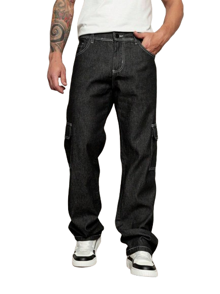 Calça Dazz Over Cargo Basic Preto