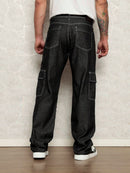 Calça Dazz Over Cargo Basic Preto