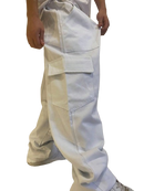 Calça Cargo Aesthetic 5 Bolsos - Branco