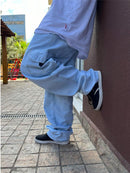 Calça Jeans Dazzling Cargo Balão Azul