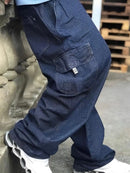 Calça Jeans Dazzling Bolso Lateral - Azul