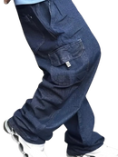 Calça Jeans Dazzling Bolso Lateral - Azul