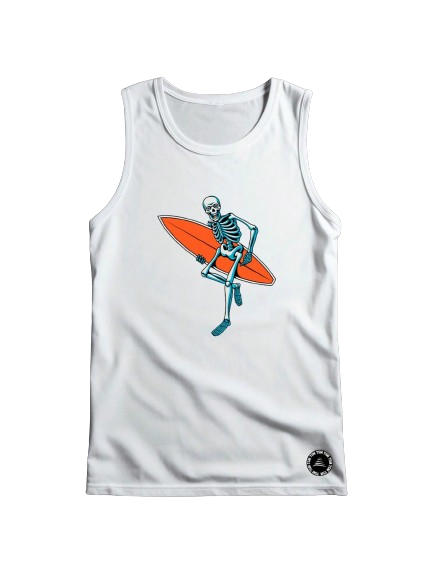 Regata TSM Cavada Skeleton Surf - Branco