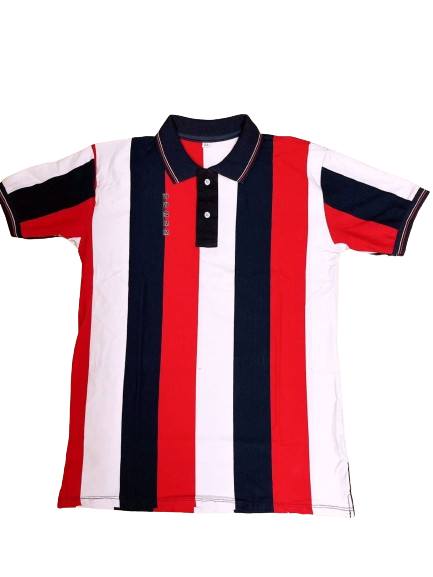 Camisa Gola Polo Listrada Vertical Vxin