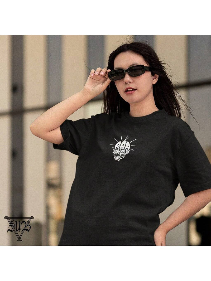 Camiseta Rap É Compromisso Sabotage - Preto