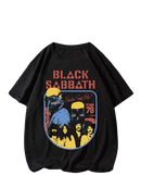 Camiseta Black Sabbath Tour 78 - Preta