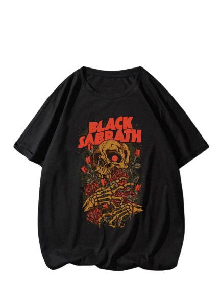Camiseta Black Sabbath Metal Old