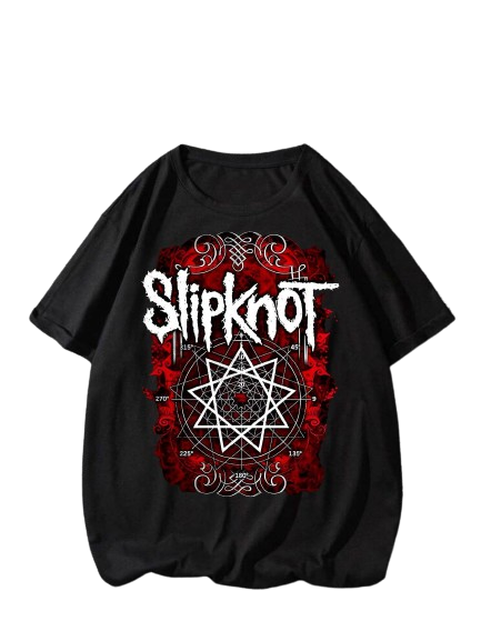 Camiseta Slipknot Centran - Preta