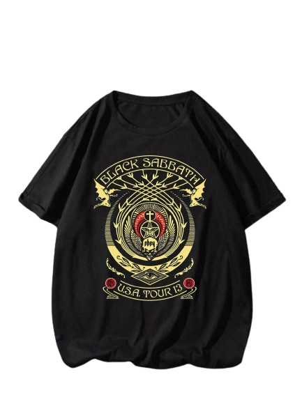 Camiseta Black Sabbath U.S.A Tour 13