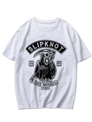 Camiseta Slipknot IOWA Des Moines - Branco