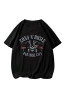 Camiseta Guns N' Roses Paradise City - Preta