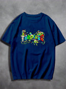 Camiseta Thrasher Magazine Skulls - Azul