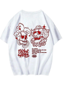 Camiseta Chronic Death Clowns - Branco