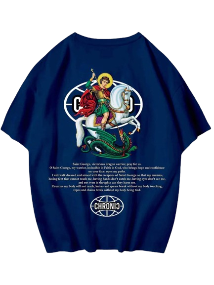 Camiseta Chronic São Jorge - Azul