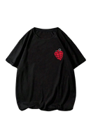 Camiseta Overwall Heart - Preta