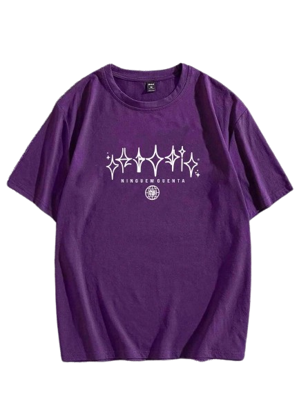 Camiseta Chronic Estrelas - Roxo