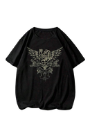 Camiseta Korn Caveira - Preta