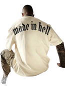 Camiseta Made In Hell Plus Size