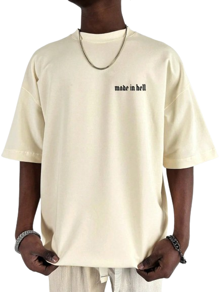 Camiseta Made In Hell Plus Size
