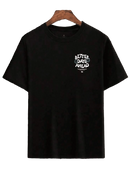Camiseta Oversize Better Days Ahead - Preto