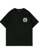 Camiseta Oversize Dragão Tóquio - Preto