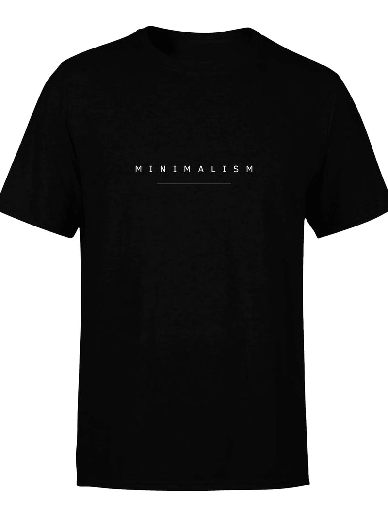Camiseta Minimalism Simple - Preto