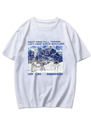 Camiseta Radiohead Com Lag - Branco