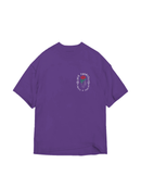 Camiseta Oversize Always & Forever - Roxo