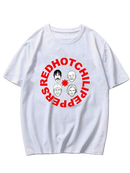 Camiseta Red Hot Chili Peppers Banda - Branco