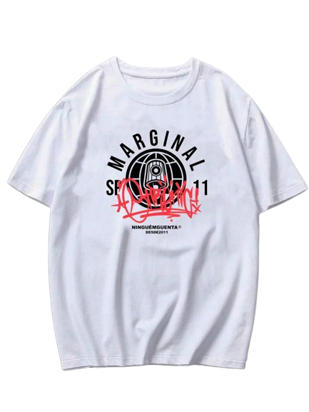 Camiseta Chronic Marginal 2011 Centro - Branco