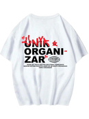 Camiseta Chronic Unir e Organizar RUA - Branco