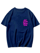 Camiseta Anti Social Club Grafite - Azul