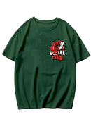 Camiseta Anti Social Club Diabo e Fantasma - Verde