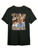 Camiseta Oversize TIÃO Ranquei Fubá - Preto