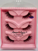 Cartela Cílios Postiços Gatinho 3 Pares SL12 Amor Anjo