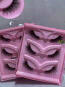 Cartela Cílios Postiços Gatinho 3 Pares SL12 Amor Anjo