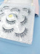 PAGUE 1 LEVE 2 Cartela Cílios Naturais Postiços 3D Volumoso Faux Mink Promoção