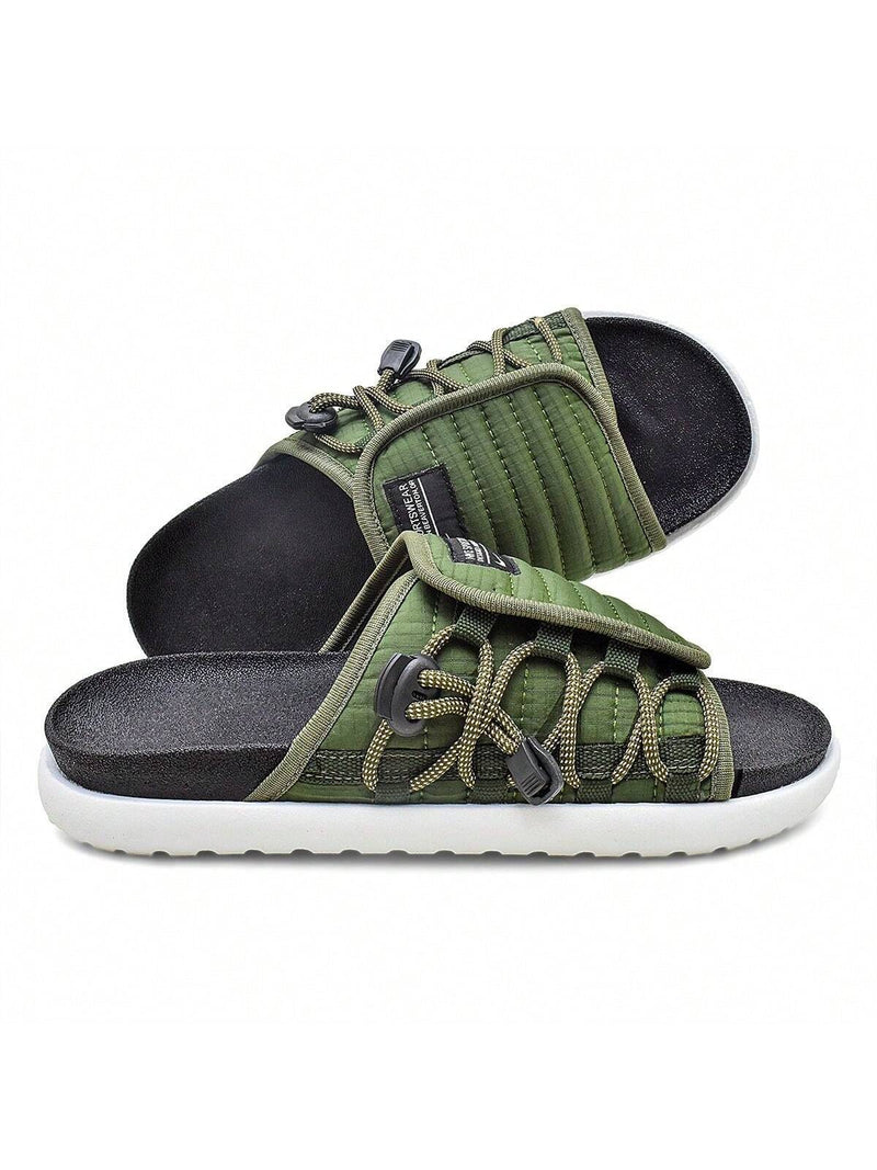 Chinelo Slide Adventure Resistent Verde