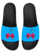 Chinelo Slide Cereja Caveira Ultra Confort