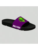 Chinelo Slide Pega A Visão Alien - Roxo