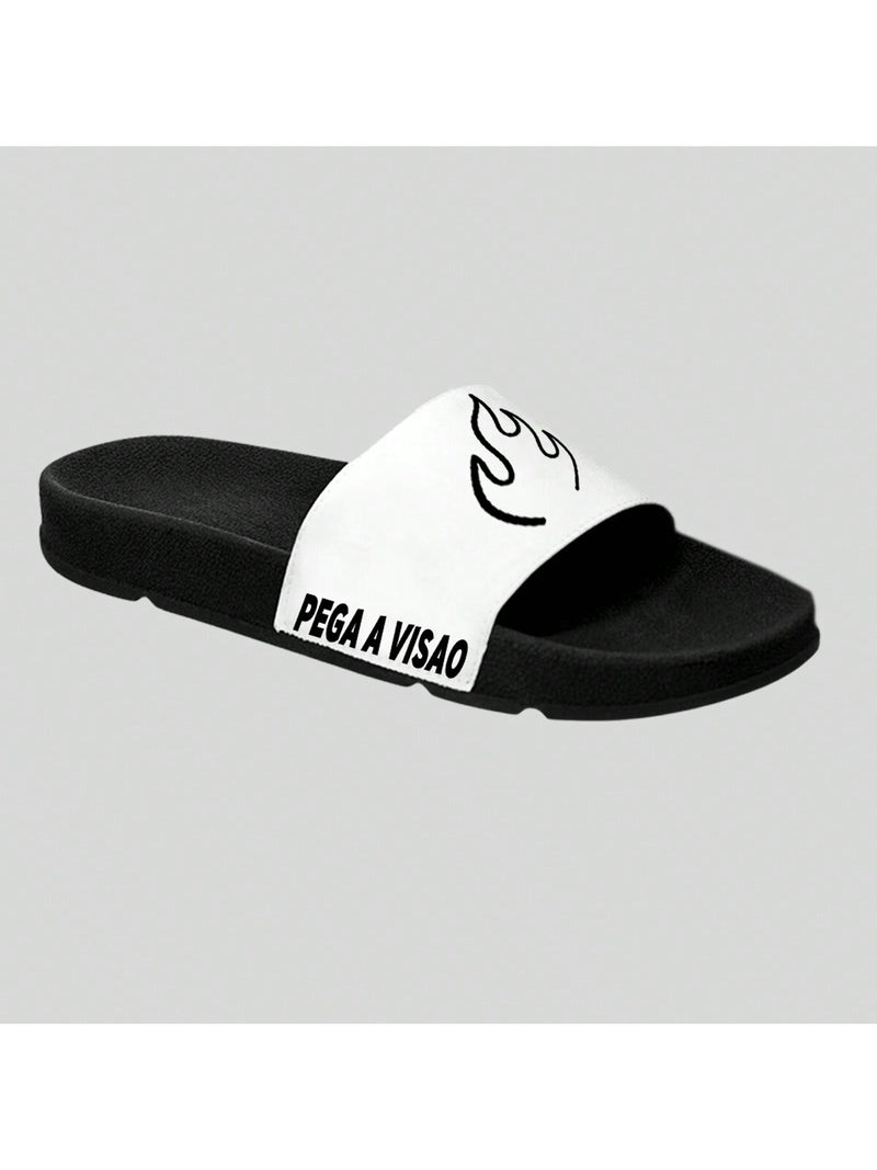 Chinelo Slide Pega A Visão Fire - Branco