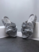 Chinelo Caveira Antimicrobianos E Anti-odor - Cinza